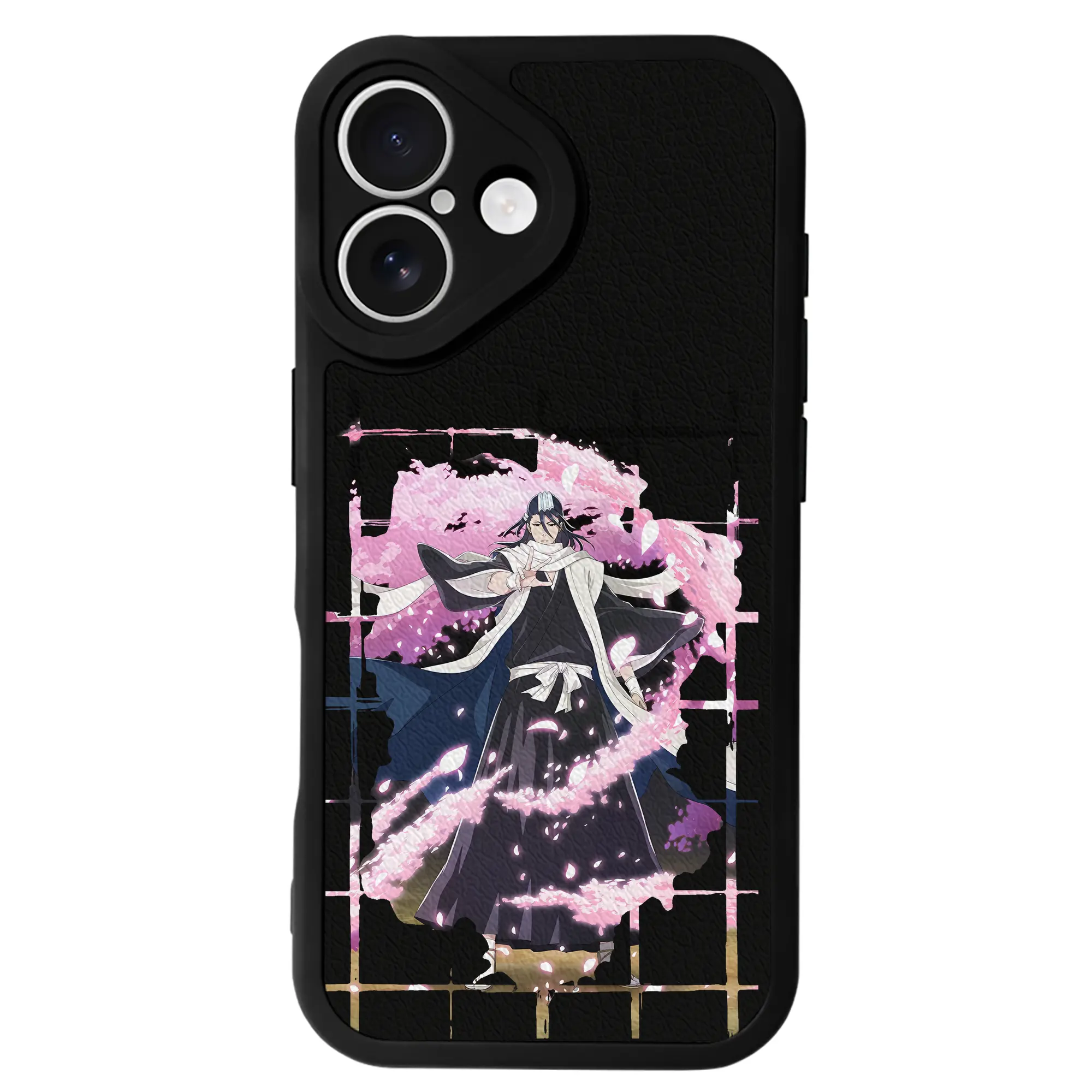 ブリーチ グッズ,朽木 白哉 - IPhone 16シリーズ対応 ・ シリコンスマホケース ・ レザー調 ・ 高精度フィット ・ 耐衝撃 ・ ワイヤレス充電対応 ・ 精密カット